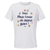 Maillot de Sport Femme Marie-Louise Elle Assure - T-Shirt Respirant Polyester Manches Courtes - Cadeau Sportive Anniversaire Noël Fête des Mères