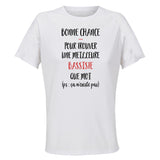 Maillot de Sport Femme Bassiste Ca n'existe Pas - T-Shirt Respirant Polyester Manches Courtes - Cadeau Sportive Anniversaire Noël Fête des Mères