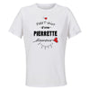 Maillot de Sport Femme Pierrette Damour - T-Shirt Respirant Polyester Manches Courtes - Cadeau Sportive Anniversaire Noël Fête des Mères