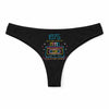 Culotte Tanga Personnalisé Femme 1975 Edition Limitee - sous-Vêtement Coton Idée Cadeau Humour Saint Valentin Anniversaire
