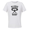 Maillot de Sport Femme Hockey Copy Octogenaire - T-Shirt Respirant Polyester Manches Courtes - Cadeau Sportive Anniversaire Noël Fête des Mères