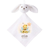 Doudou Bébé Lapin Ayoub d'amour Abeille Cadeau Naissance Garçon Nouveau Né