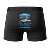 Caleçon Papa Policier - Humour Boxer Coton Idée Cadeau Fête des Pères