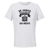 Maillot de Sport Femme Medite Sexagenaire - T-Shirt Respirant Polyester Manches Courtes - Cadeau Sportive Anniversaire Noël Fête des Mères