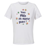 Maillot de Sport Femme Mila Elle Assure - T-Shirt Respirant Polyester Manches Courtes - Cadeau Sportive Anniversaire Noël Fête des Mères