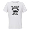 Maillot de Sport Femme Caravane Copy Octogenaire - T-Shirt Respirant Polyester Manches Courtes - Cadeau Sportive Anniversaire Noël Fête des Mères