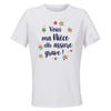 Maillot de Sport Femme Niece Elle Assure - T-Shirt Respirant Polyester Manches Courtes - Cadeau Sportive Anniversaire Noël Fête des Mères