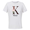 Maillot de Sport Femme Khadija Lettre - T-Shirt Respirant Polyester Manches Courtes - Cadeau Sportive Anniversaire Noël Fête des Mères