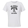 Maillot de Sport Femme Danse Copy Octogenaire - T-Shirt Respirant Polyester Manches Courtes - Cadeau Sportive Anniversaire Noël Fête des Mères