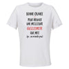 Maillot de Sport Femme Guillemette Ca n'existe Pas - T-Shirt Respirant Polyester Manches Courtes - Cadeau Sportive Anniversaire Noël Fête des Mères