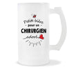 Verre à bière Chirurgien adoré | Chope de Bière Pinte Idée Cadeau Humour Collègue famille Homme Anniversaire Noël