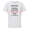 Maillot de Sport Femme Maroquiniere Ca n'existe Pas - T-Shirt Respirant Polyester Manches Courtes - Cadeau Sportive Anniversaire Noël Fête des Mères