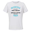 Maillot de Sport Femme Une Basketteuse Formidable Blanc - T-Shirt Respirant Polyester Manches Courtes - Cadeau Sportive Anniversaire Noël Fête des Mères