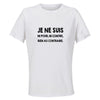 Maillot de Sport Femme Ni pour Ni Contre - T-Shirt Respirant Polyester Manches Courtes - Cadeau Sportive Anniversaire Noël Fête des Mères
