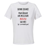 Maillot de Sport Femme Maelya Ca n'existe Pas - T-Shirt Respirant Polyester Manches Courtes - Cadeau Sportive Anniversaire Noël Fête des Mères - Taille L