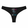 Culotte Tanga Personnalisé Femme Guitariste Femme Kopia Jpeux Pas - sous-Vêtement Coton Idée Cadeau Humour Saint Valentin Anniversaire