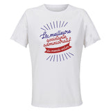 Maillot de Sport Femme Assistante Administratif Meilleure du Monde - T-Shirt Respirant Polyester Manches Courtes - Cadeau Sportive Anniversaire Noël Fête des Mères