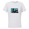 Maillot de Sport Femme Padel Minimaliste - T-Shirt Respirant Polyester Manches Courtes - Cadeau Sportive Anniversaire Noël Fête des Mères