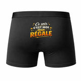 Caleçon Ce Soir C'est Moi Qui Régale - Humour Boxer Coton Motif Idée Cadeau