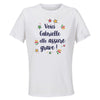 Maillot de Sport Femme Gabrielle Elle Assure - T-Shirt Respirant Polyester Manches Courtes - Cadeau Sportive Anniversaire Noël Fête des Mères