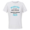 Maillot de Sport Femme Une Maitre D Hotel Formidable Blanc - T-Shirt Respirant Polyester Manches Courtes - Cadeau Sportive Anniversaire Noël Fête des Mères