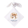 Doudou Bébé Lapin Angelina Amour Tigre Cadeau Naissance Fille Nouveau Né