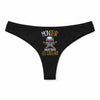 Culotte Tanga Personnalisé Femme Collection Couteaux Kopia Jpeux Pas - sous-Vêtement Coton Idée Cadeau Humour Saint Valentin Anniversaire
