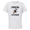 Maillot de Sport Femme Alpinisme J'peux Pas - T-Shirt Respirant Polyester Manches Courtes - Cadeau Sportive Anniversaire Noël Fête des Mères