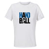 Maillot de Sport Femme Handball Minimaliste - T-Shirt Respirant Polyester Manches Courtes - Cadeau Sportive Anniversaire Noël Fête des Mères