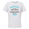 Maillot de Sport Femme Une Institutrice Formidable Blanc - T-Shirt Respirant Polyester Manches Courtes - Cadeau Sportive Anniversaire Noël Fête des Mères
