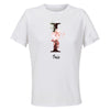 Maillot de Sport Femme Iris Lettre - T-Shirt Respirant Polyester Manches Courtes - Cadeau Sportive Anniversaire Noël Fête des Mères