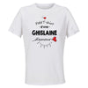 Maillot de Sport Femme Ghislaine Damour - T-Shirt Respirant Polyester Manches Courtes - Cadeau Sportive Anniversaire Noël Fête des Mères