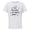 Maillot de Sport Femme pour Clementine Elle Assure - T-Shirt Respirant Polyester Manches Courtes - Cadeau Sportive Anniversaire Noël Fête des Mères