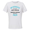 Maillot de Sport Femme Une Footballeuse Formidable Blanc - T-Shirt Respirant Polyester Manches Courtes - Cadeau Sportive Anniversaire Noël Fête des Mères