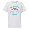 Maillot de Sport Femme Une Interprete Formidable Blanc - T-Shirt Respirant Polyester Manches Courtes - Cadeau Sportive Anniversaire Noël Fête des Mères