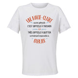 Maillot de Sport Femme Une Marie-Claire Aussi Geniale - T-Shirt Respirant Polyester Manches Courtes - Cadeau Sportive Anniversaire Noël Fête des Mères