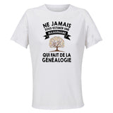 Maillot de Sport Femme Genealogie Sexagenaire - T-Shirt Respirant Polyester Manches Courtes - Cadeau Sportive Anniversaire Noël Fête des Mères