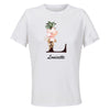Maillot de Sport Femme Louisette Lettre - T-Shirt Respirant Polyester Manches Courtes - Cadeau Sportive Anniversaire Noël Fête des Mères