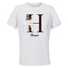 Maillot de Sport Femme Hanna Lettre - T-Shirt Respirant Polyester Manches Courtes - Cadeau Sportive Anniversaire Noël Fête des Mères