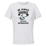 Maillot de Sport Femme Parachute Trentenaire - T-Shirt Respirant Polyester Manches Courtes - Cadeau Sportive Anniversaire Noël Fête des Mères