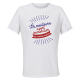 Maillot de Sport Femme pour Agent Immobilier Meilleure du Monde - T-Shirt Respirant Polyester Manches Courtes - Cadeau Sportive Anniversaire Noël Fête des Mères