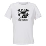 Maillot de Sport Femme Plonge Quarantenaire - T-Shirt Respirant Polyester Manches Courtes - Cadeau Sportive Anniversaire Noël Fête des Mères