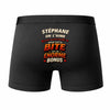 Caleçon Stephane Énorme Bonus - Humour Boxer Coton Idée Cadeau