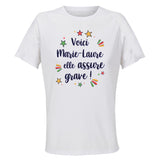 Maillot de Sport Femme Marie-Laure Elle Assure - T-Shirt Respirant Polyester Manches Courtes - Cadeau Sportive Anniversaire Noël Fête des Mères