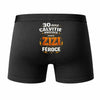 Caleçon 30 Ans Calvitie Précoce Féroce - Humour Boxer Coton Motif Idée Cadeau