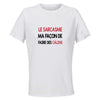 Maillot de Sport Femme Sarcasme Calin - T-Shirt Respirant Polyester Manches Courtes - Cadeau Sportive Anniversaire Noël Fête des Mères