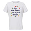 Maillot de Sport Femme Amour Elle Assure - T-Shirt Respirant Polyester Manches Courtes - Cadeau Sportive Anniversaire Noël Fête des Mères