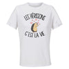 Maillot de Sport Femme Herisson C'est La Vie - T-Shirt Respirant Polyester Manches Courtes - Cadeau Sportive Anniversaire Noël Fête des Mères