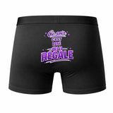 Caleçon Cest Rene Qui Régale - Humour Boxer Coton Idée Cadeau Fête des Pères