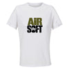 Maillot de Sport Femme Airsoft Minimaliste - T-Shirt Respirant Polyester Manches Courtes - Cadeau Sportive Anniversaire Noël Fête des Mères